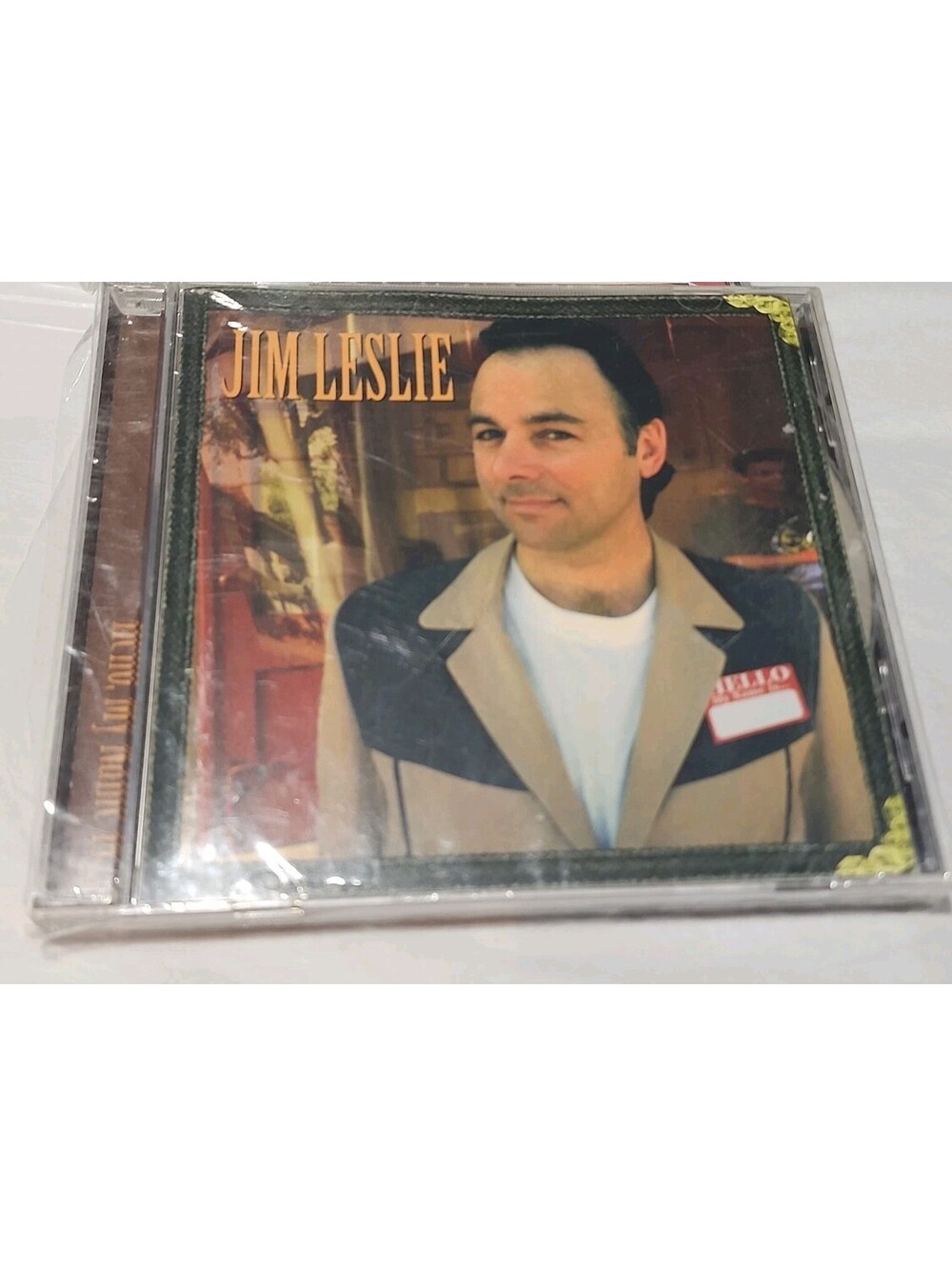 Hello, My Name Is Jim Leslie CD 1997 New Sealed Case has Scratch